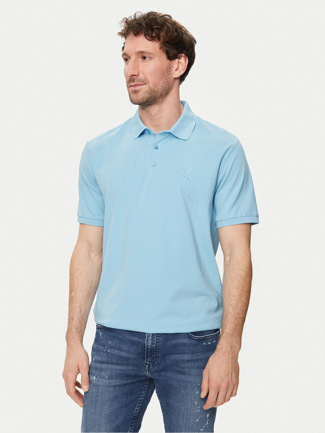 KARL LAGERFELD KARL LAGERFELD Poloshirt 745890 542221 Blau Regular Fit