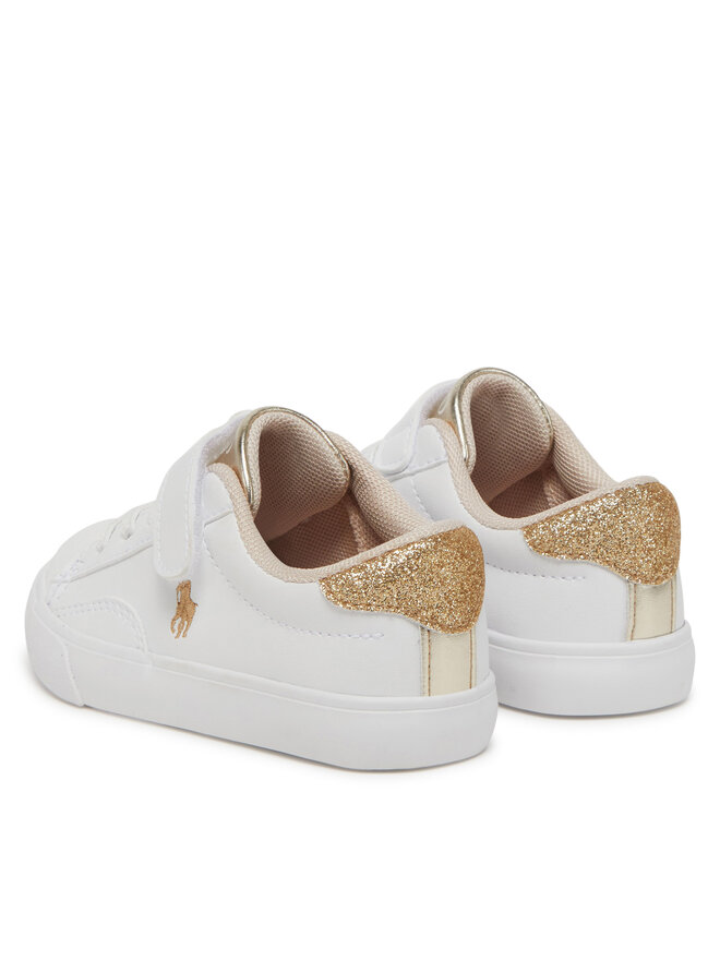 Polo Ralph Lauren Sneakersy Polo Ralph Lauren RF104099 Biela
