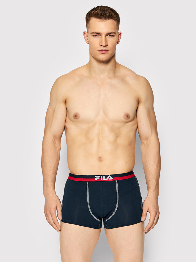 Fila Fila Set od 2 para bokserica FU5020/2 Tamnoplava