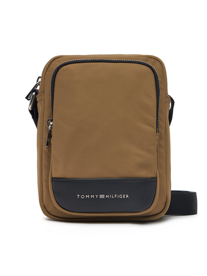 Tommy Hilfiger Crossover torbica Tommy Hilfiger Th Business Mini Reporter AM0AM13190 Smeđa