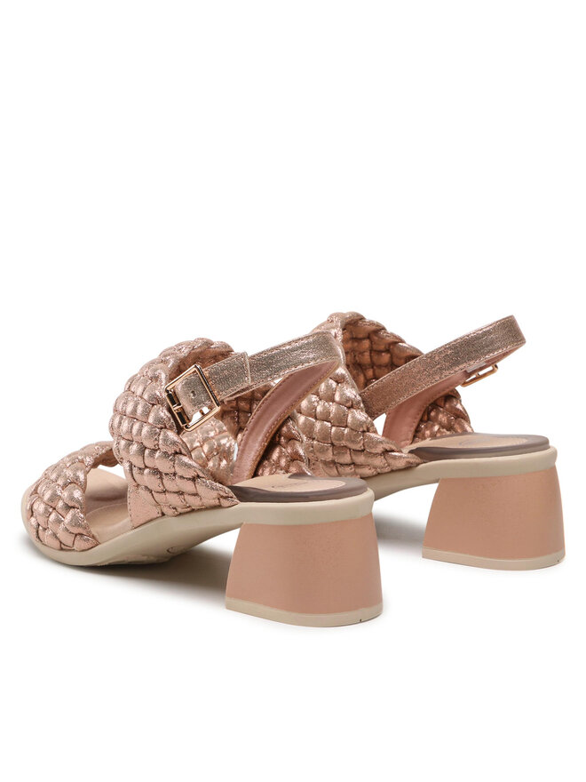 Scholl Сандали Scholl Promenade 2 Bands MF30018 1853 350 Златист