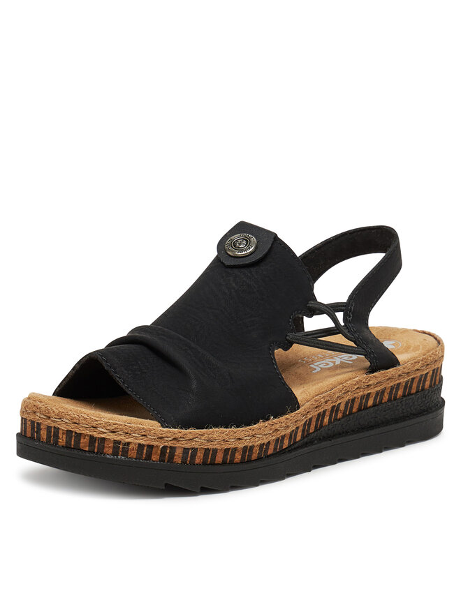 Rieker Sandalen Rieker V7972-00 Schwarz