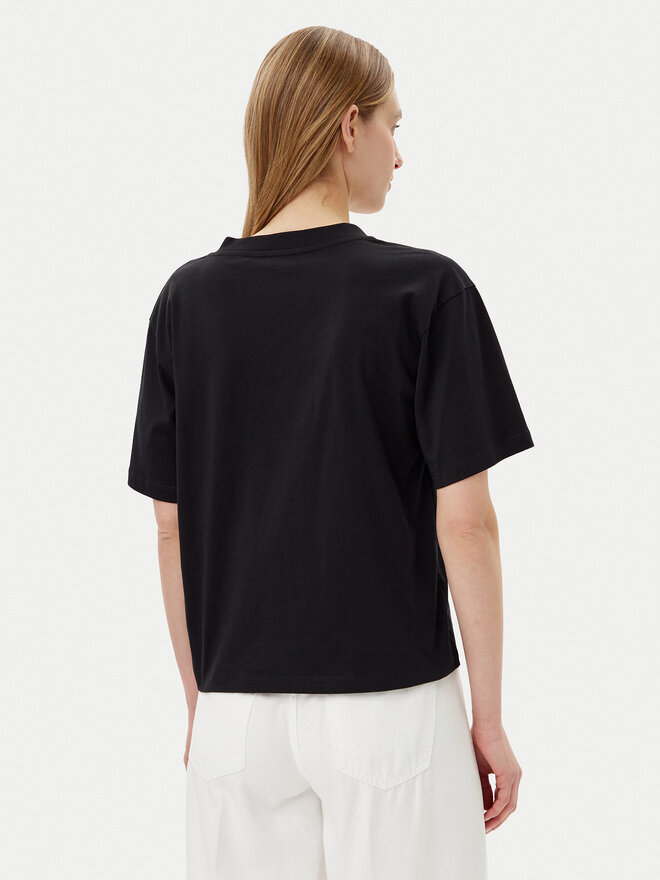 KARL LAGERFELD KARL LAGERFELD Marškinėliai A2W17104 Juoda Relaxed Fit