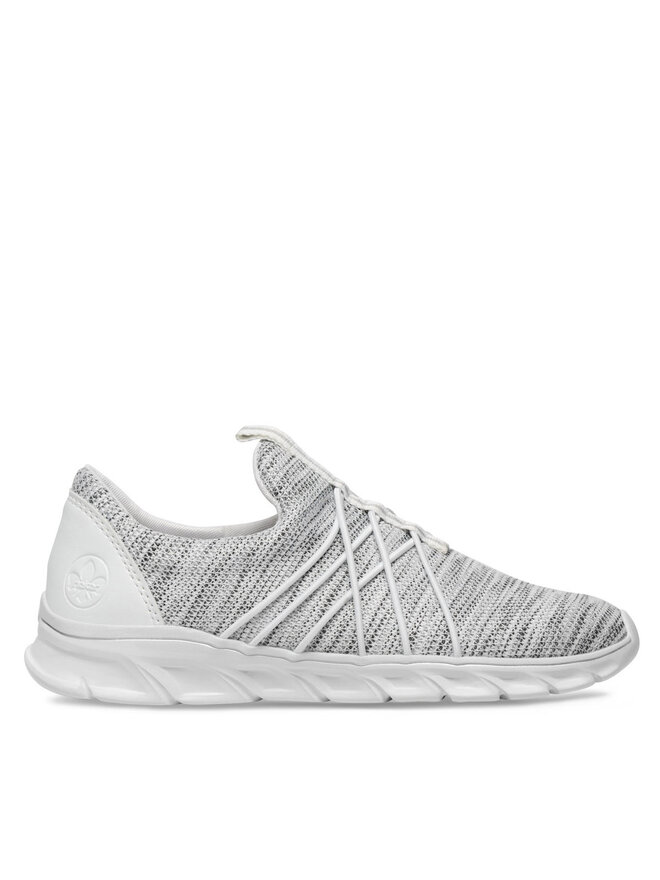Rieker Sneakersy Rieker 54071-80 Sivá