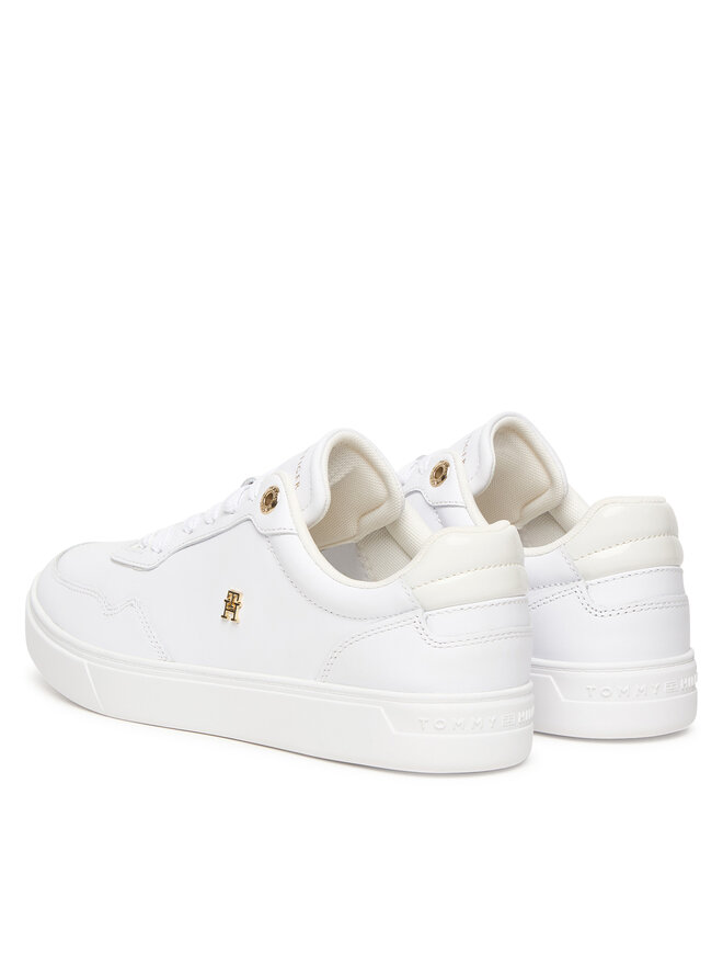 Tommy Hilfiger Sneakers Tommy Hilfiger Casual Cupsole Sneaker FW0FW09022 Weiß