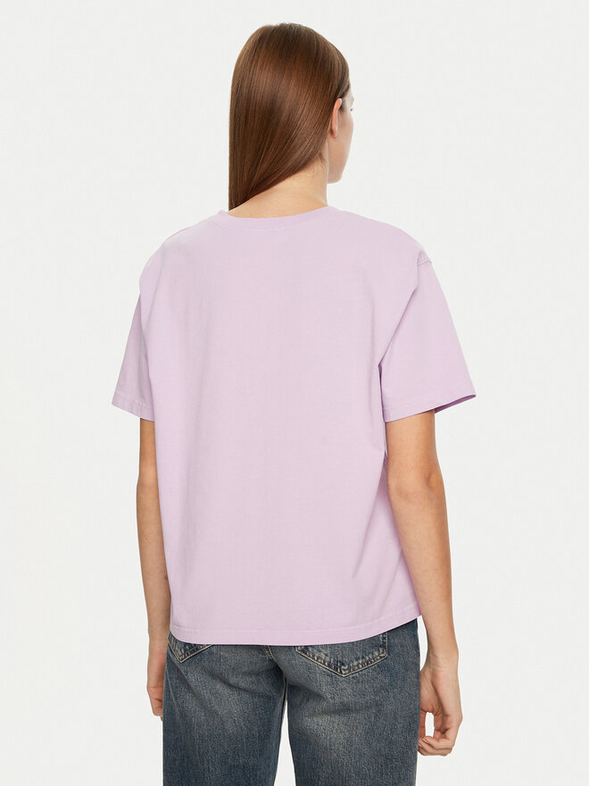 American Vintage American Vintage Camiseta Fizvalley FIZ02AH24 Violeta Loose Fit
