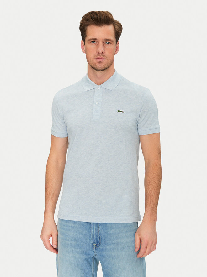 Lacoste Lacoste Поло PH4012 Блакитний Slim Fit