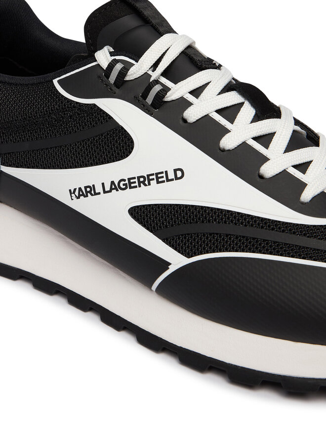 Снікерcи KARL LAGERFELD Kairo KL51129A Чорний | evzuttya.com.ua