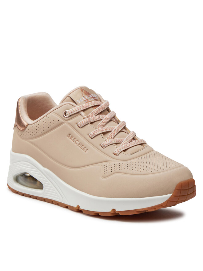 Skechers Sportcipők Skechers Uno Shimmer Away 155196/NAT Rózsaszín