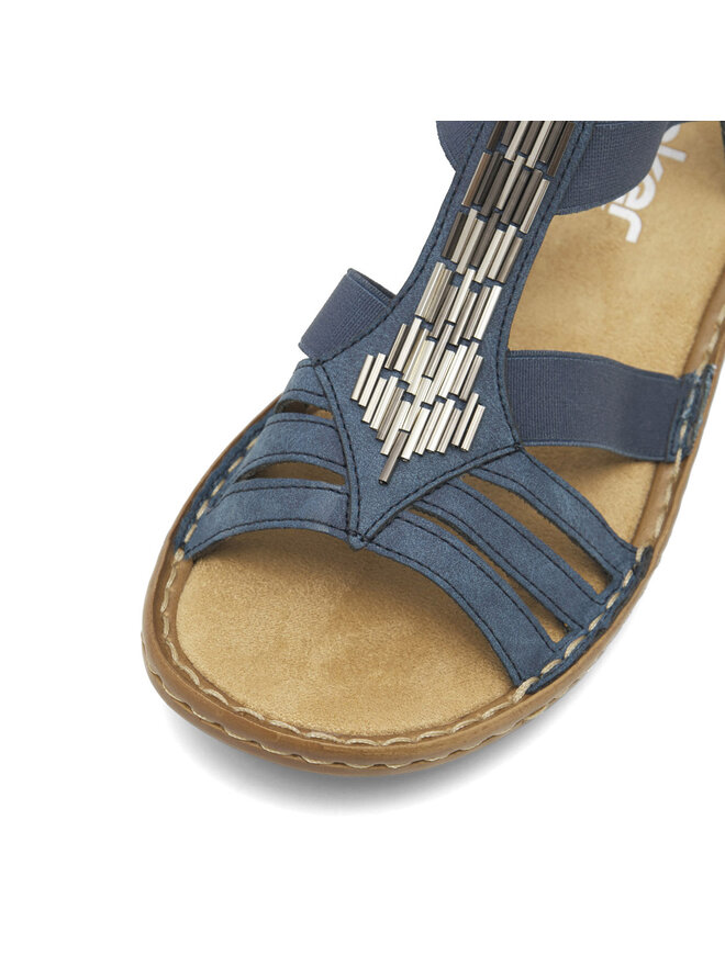 Rieker Sandale Rieker 60800-14 Bleumarin