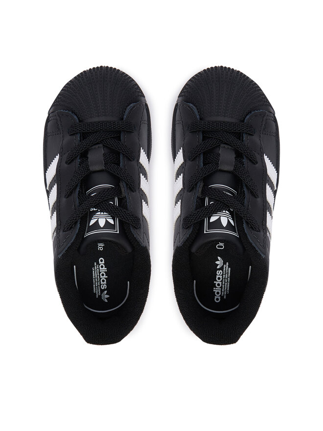 adidas Снікерcи adidas Superstar II Elastic Lace JH9985 Чорний