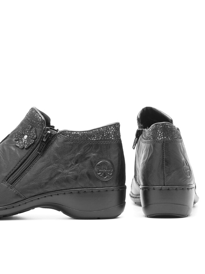 Rieker Botine Rieker 58388-01 Negru
