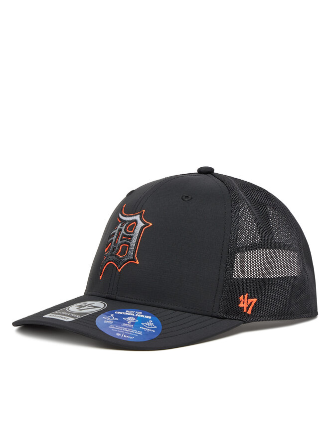 47 Brand Kapa s šiltom 47 Brand MLB Detroit Tigers Volcanic ’47 TRUCKER B-VOLCT09BBP Črna