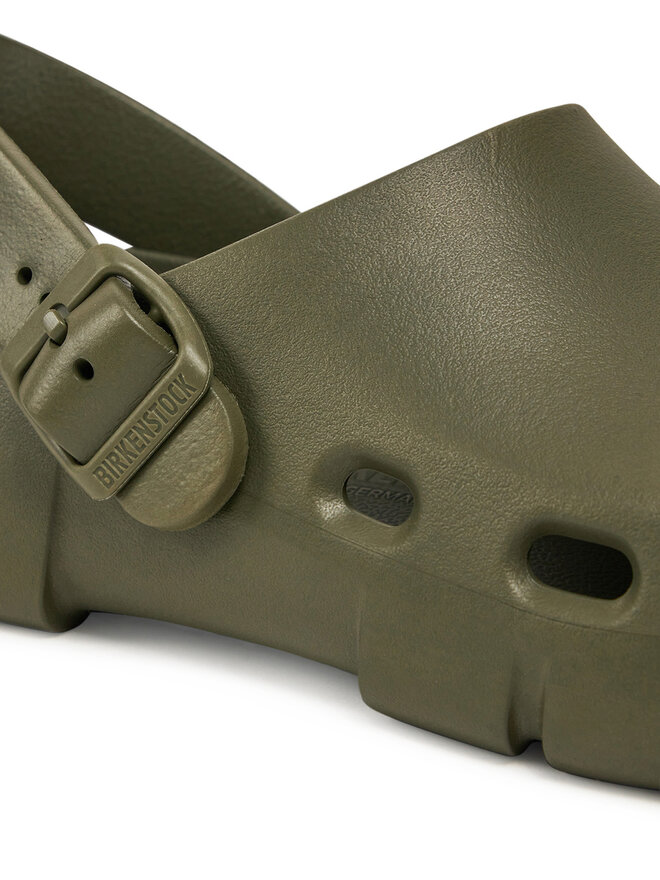 Birkenstock Pantoletten Birkenstock Birki-Flow EVA 1028741 Khakifarben