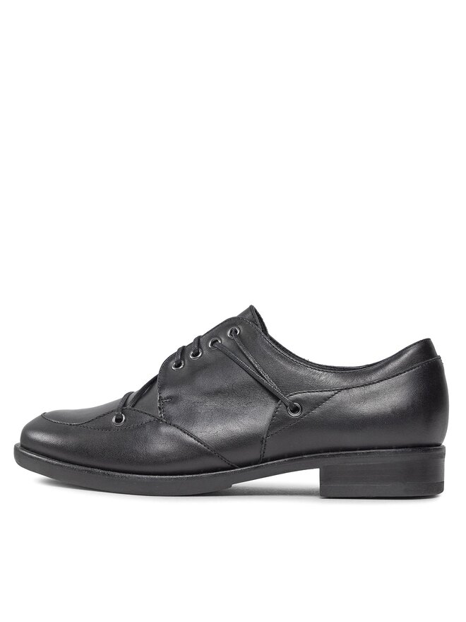 GINO ROSSI Oxford Schuhe Gino Rossi Atsu DPI632-621-E100-9900-0 Schwarz