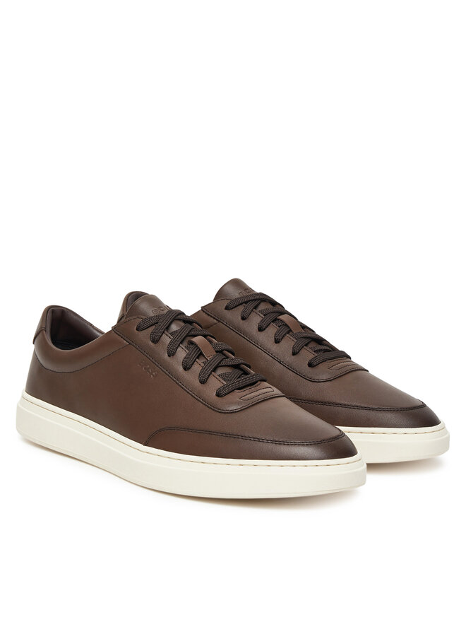 BOSS Sneakersy BOSS Kieran 50553142 Hnedá
