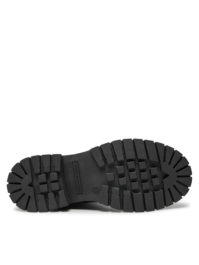 Tommy Hilfiger Polokozačky Tommy Hilfiger Boot T3A5-33574-1351 S Černá