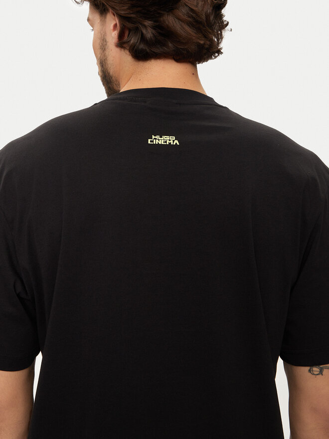HUGO Hugo T-Shirt Dombreo 50530203 Μαύρο Regular Fit