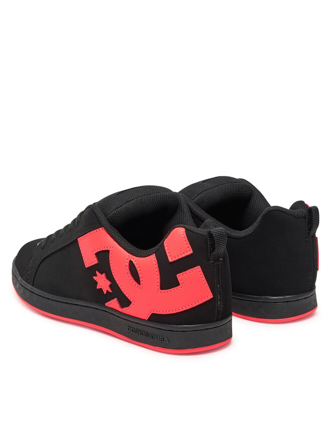 DC Sneakersy DC COURT GRAFFIK 300678-BHP Czarny