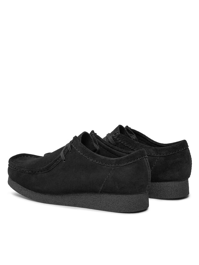 Clarks Mokasīni Clarks Wallabee Evo 261728207 Melns