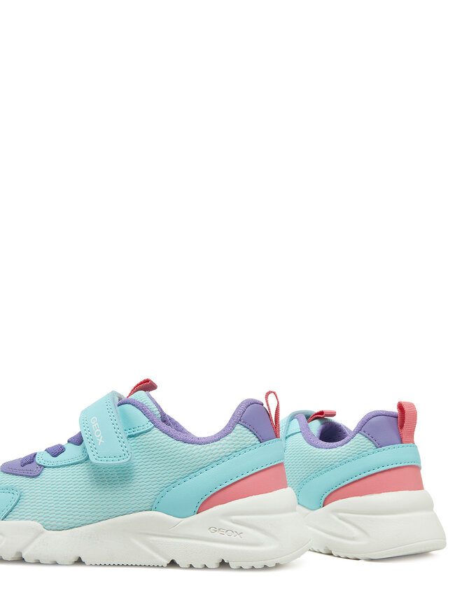 Geox J Loftus Girl C, meisjessneakers, Blauw, 29 EU