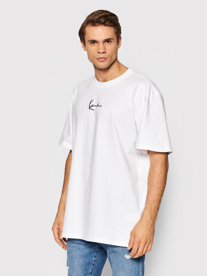 Karl Kani Karl Kani Marškinėliai Small Signature 6060585 Balta Regular Fit