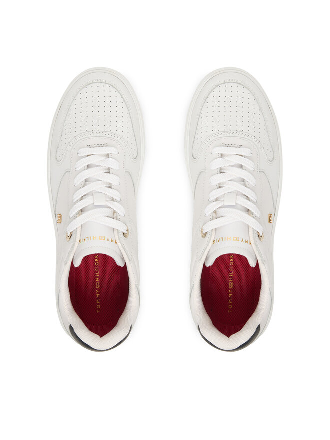 Tommy Hilfiger Sportcipők Tommy Hilfiger Th Sporty Cupsole Corp FW0FW09025 Fehér