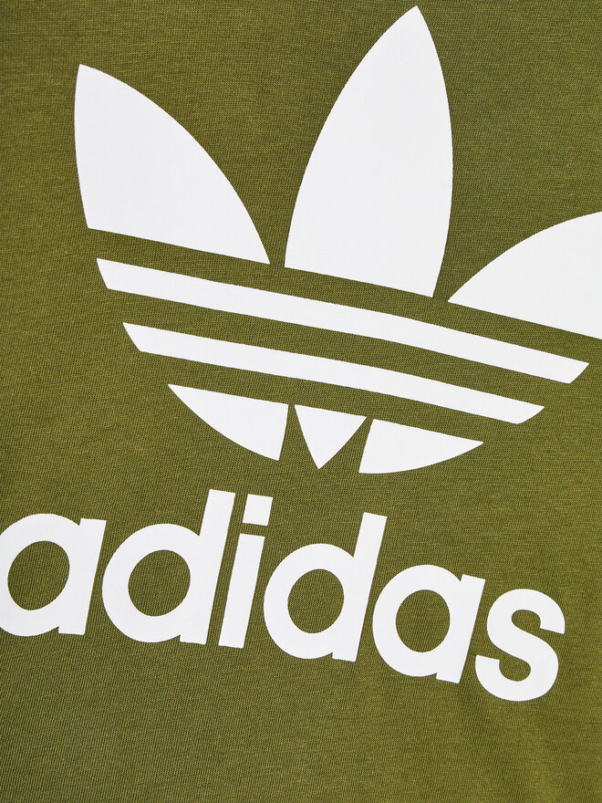 adidas adidas Marškinėliai Treofil HC1984 Žalia Regular Fit