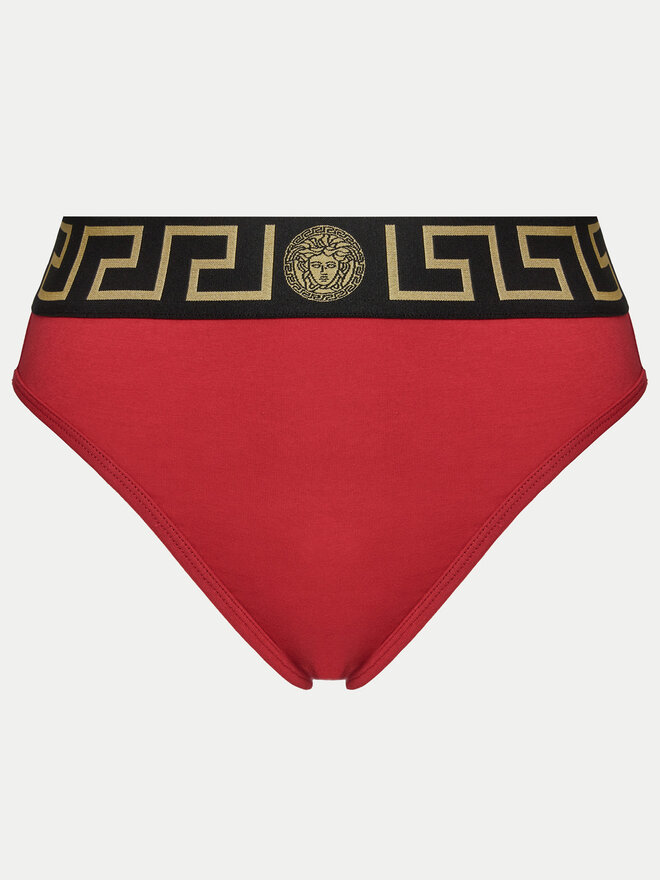 Versace Versace Klassischer Damenslip mit hoher Taille AUD01050 1A10011 Rot