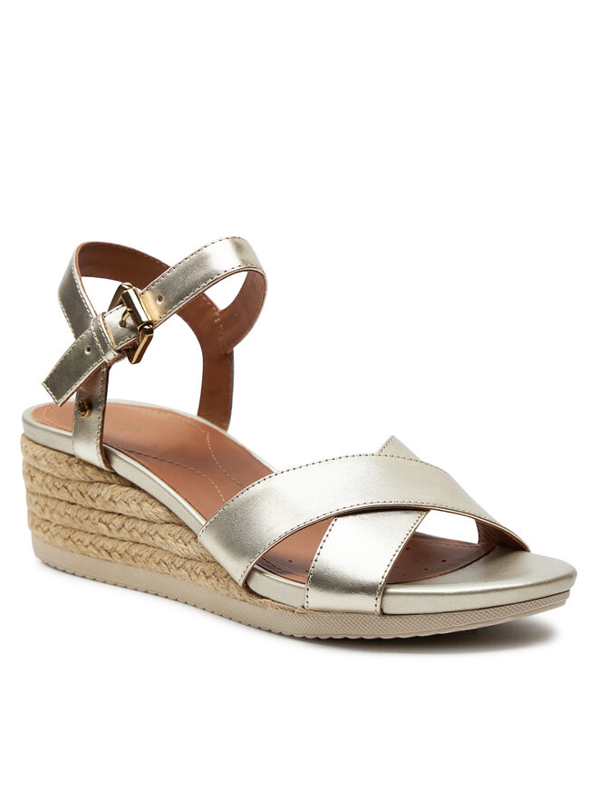 Geox Espadrilky Geox D Ischia Corda D02HHC 000CF C2012 Zlatá