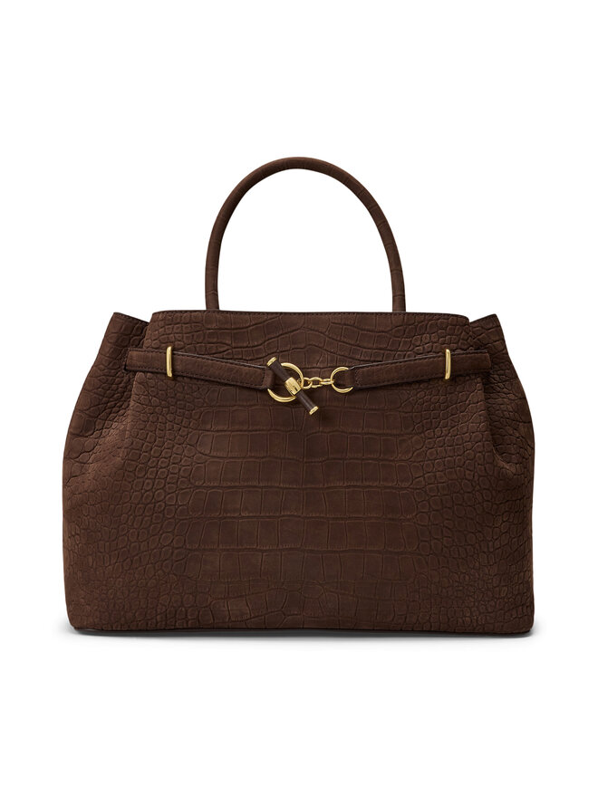 LAUREN RALPH LAUREN Handtasche LAUREN RALPH LAUREN 431P18464003 Dunkelbraun