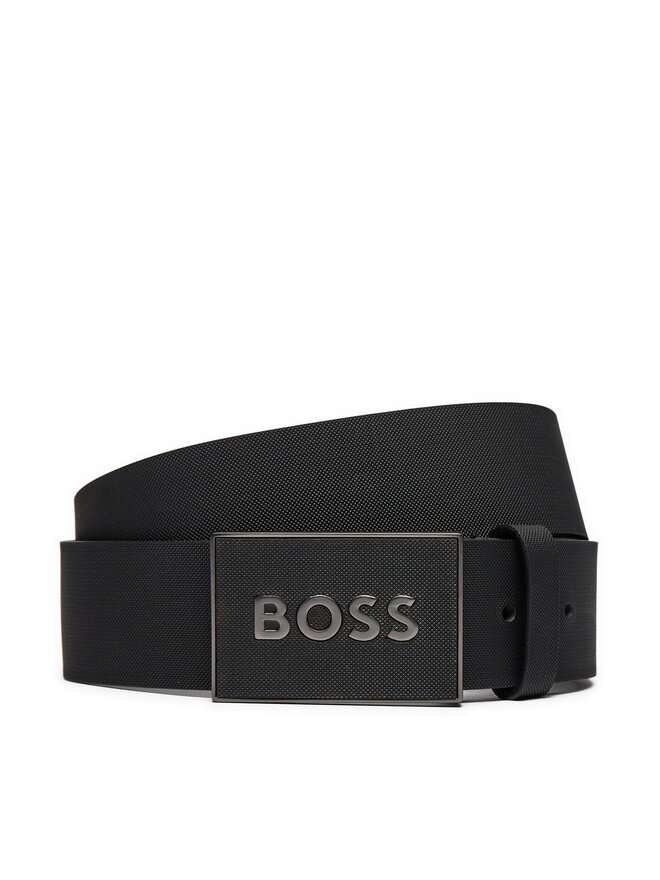 BOSS Чоловічий ремінь Boss Icon S1 50471333 Чорний