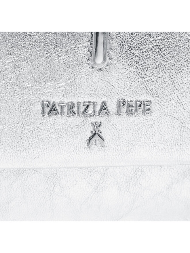 Patrizia Pepe Handtasche Patrizia Pepe 2V5460/A3LT-S298 Silberfarben