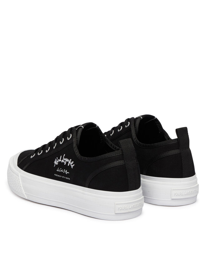 KARL LAGERFELD Кеди KARL LAGERFELD Kampus Max V KL50523 Чорний