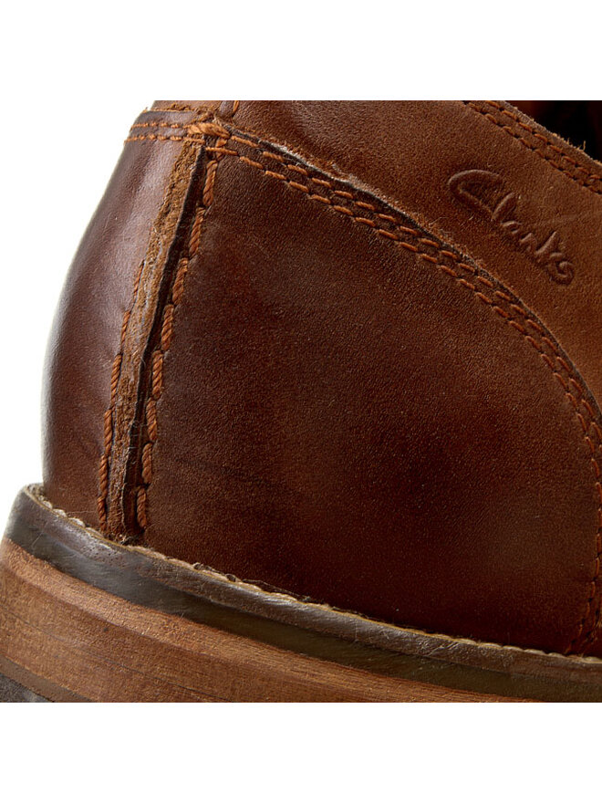 Chaussures basses Clarks Exton Walk 261077457 Marron chaussures