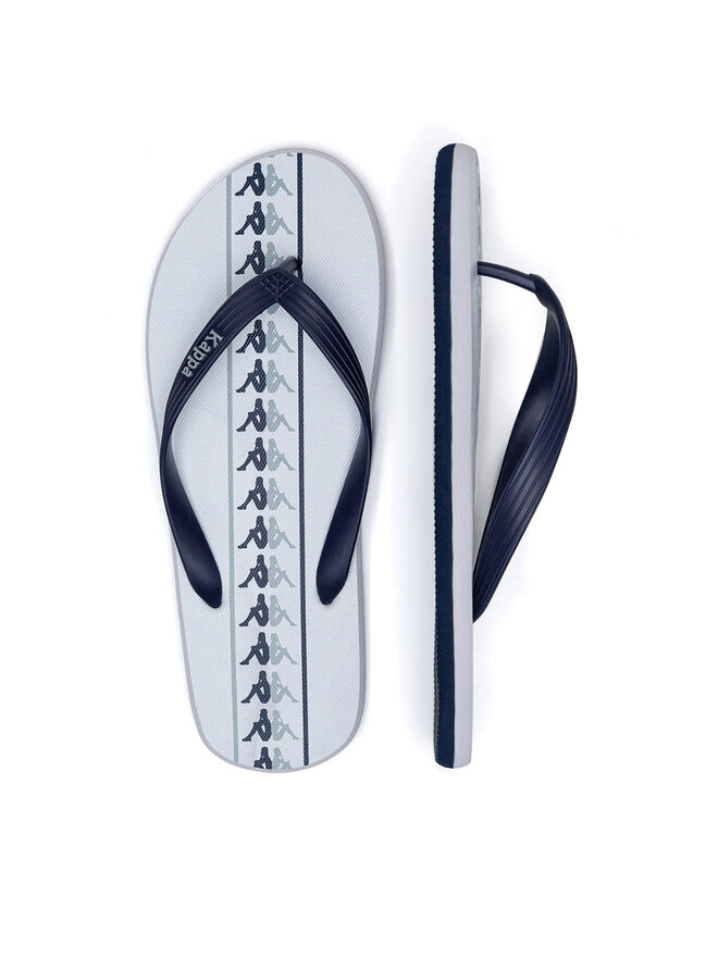 Kappa Japonki Kappa 371G1LW White - Blue Marine - Grey Lt Lead Kolorowy