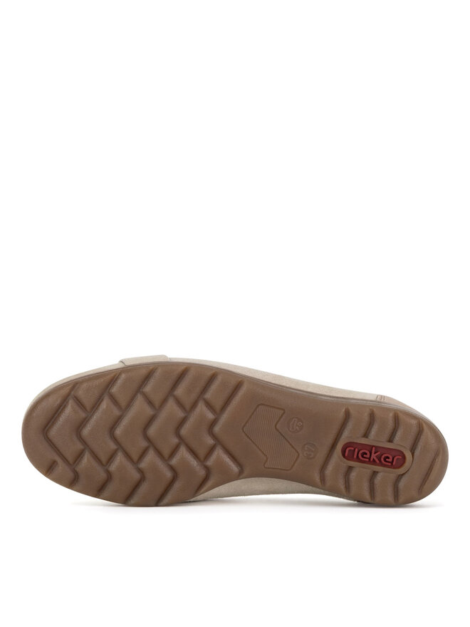 Rieker Baleriny Rieker L9360-60 Beżowy