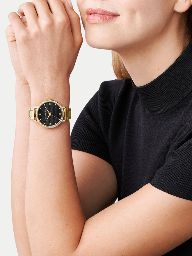 Michael Kors Pulkstenis Michael Kors Pyper MK4916 Zelta