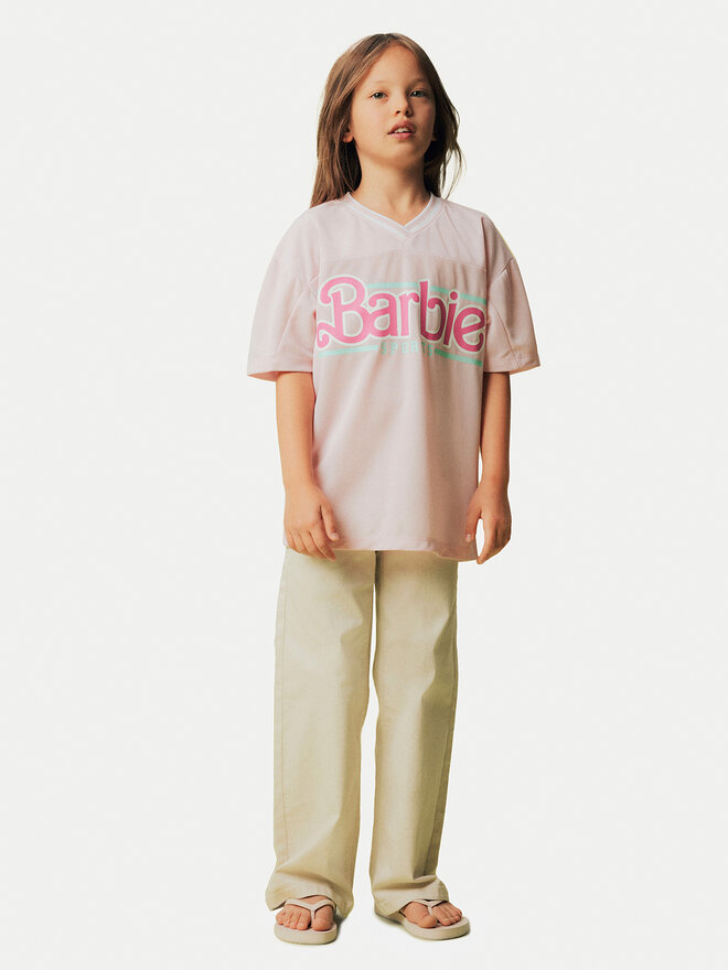 NAME IT NAME IT Póló Barbie 13243113 Rózsaszín Relaxed Fit