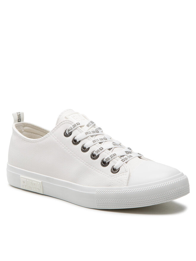Big Star Shoes Plátenky Big Star Shoes KK174052 Biela