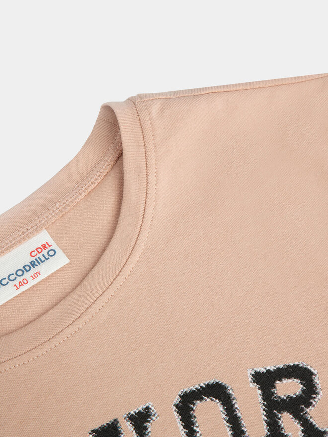 Coccodrillo Coccodrillo Camiseta WC4143205VGA Beis Regular Fit