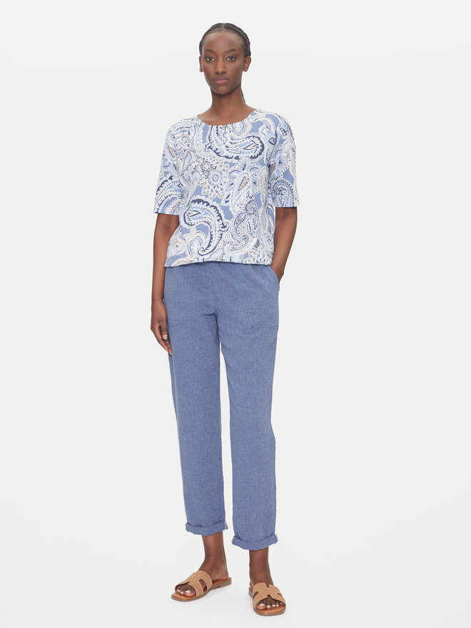 Olsen Olsen Camiseta 11105109 Azul Regular Fit