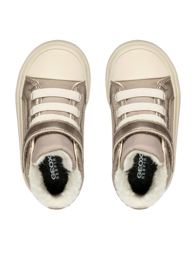 Geox Schnürschuhe Geox B Gisli Girl B461ME 0AUAJ C5005 M Beige