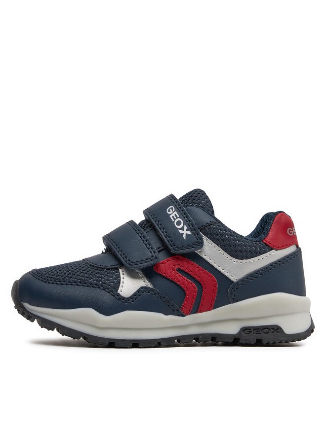 Sneaker Uomo Geox J Pavel A - In Materiale Sintetico, Suola In Gomma, Stile Ankle