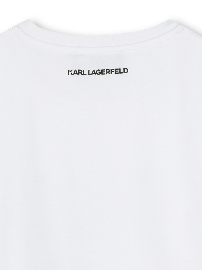 Karl Lagerfeld Kids Karl Lagerfeld Kids Camiseta Z30494 D Blanco Regular Fit