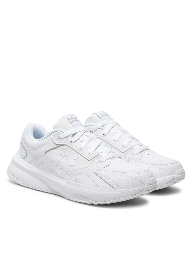 Снікерcи Under Armour Ua Edge Lthr 3028375-100 Білий | evzuttya.com.ua