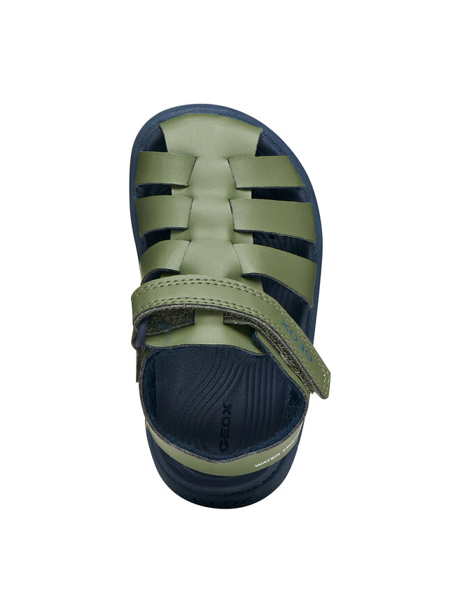 Geox Sandalen Geox B Sandal Fusbetto Bo B556AA 000BC CF3F4 Grün