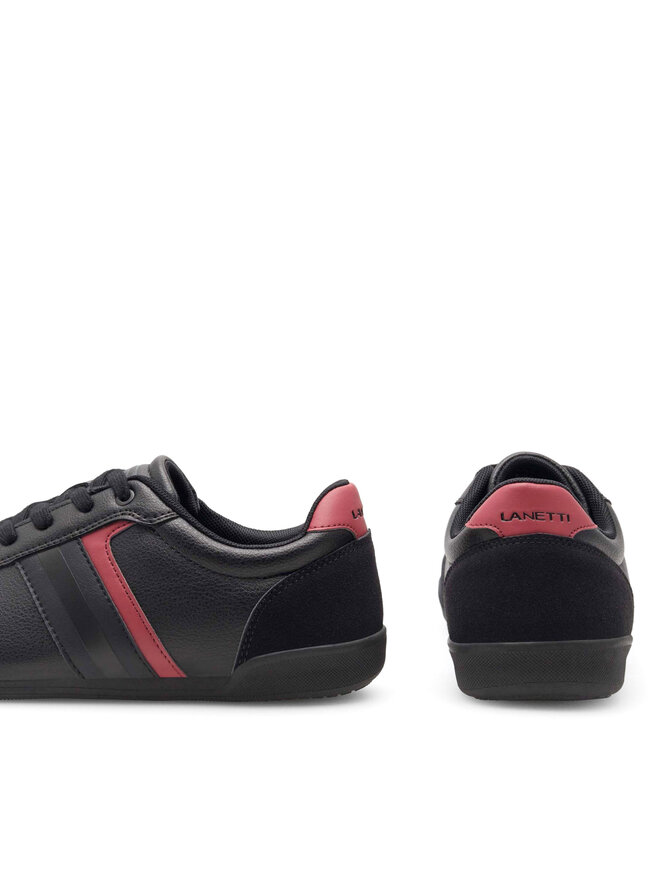 Lanetti Sneakers Lanetti MP07-01458-02 Schwarz