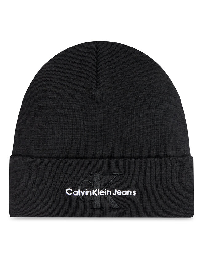 Calvin Klein Čepice Calvin Klein Mono Logo Embro K50K512460 Černá