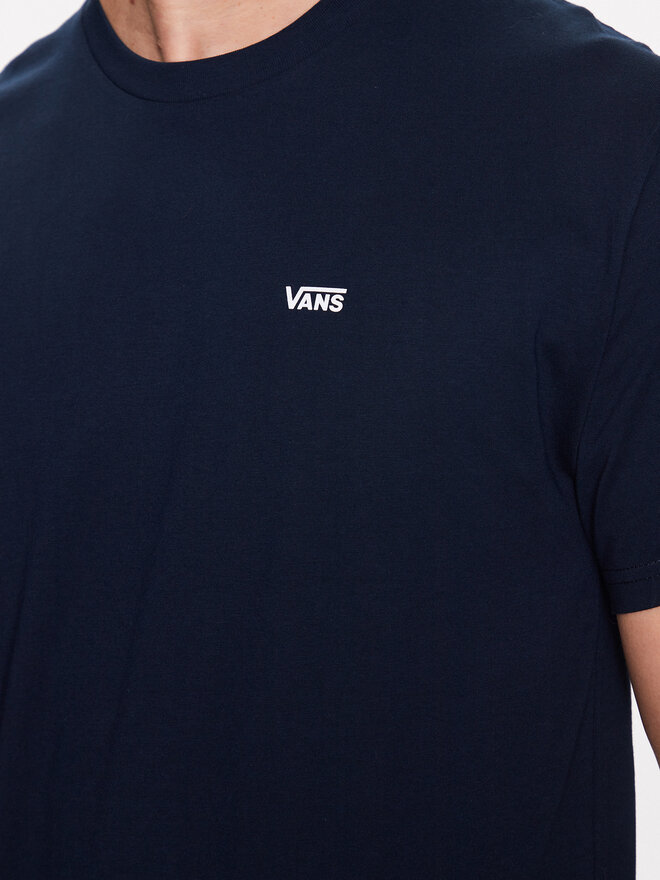 Vans Vans Póló Left Chest Logo VN0A3CZE Sötétkék Classic Fit